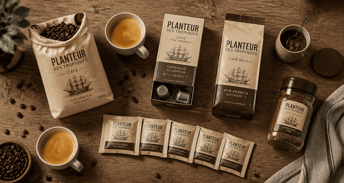 café planteur intermarché prix formats sur table