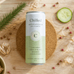 chilled boisson canette et ingrédients frais