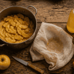 comment faire du jus de pomme sans appareil etamine