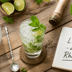 mojito alcool principal en volume rhum blanc sur table