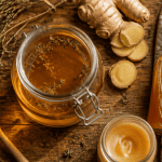oxymel recette gingembre thym en bocal