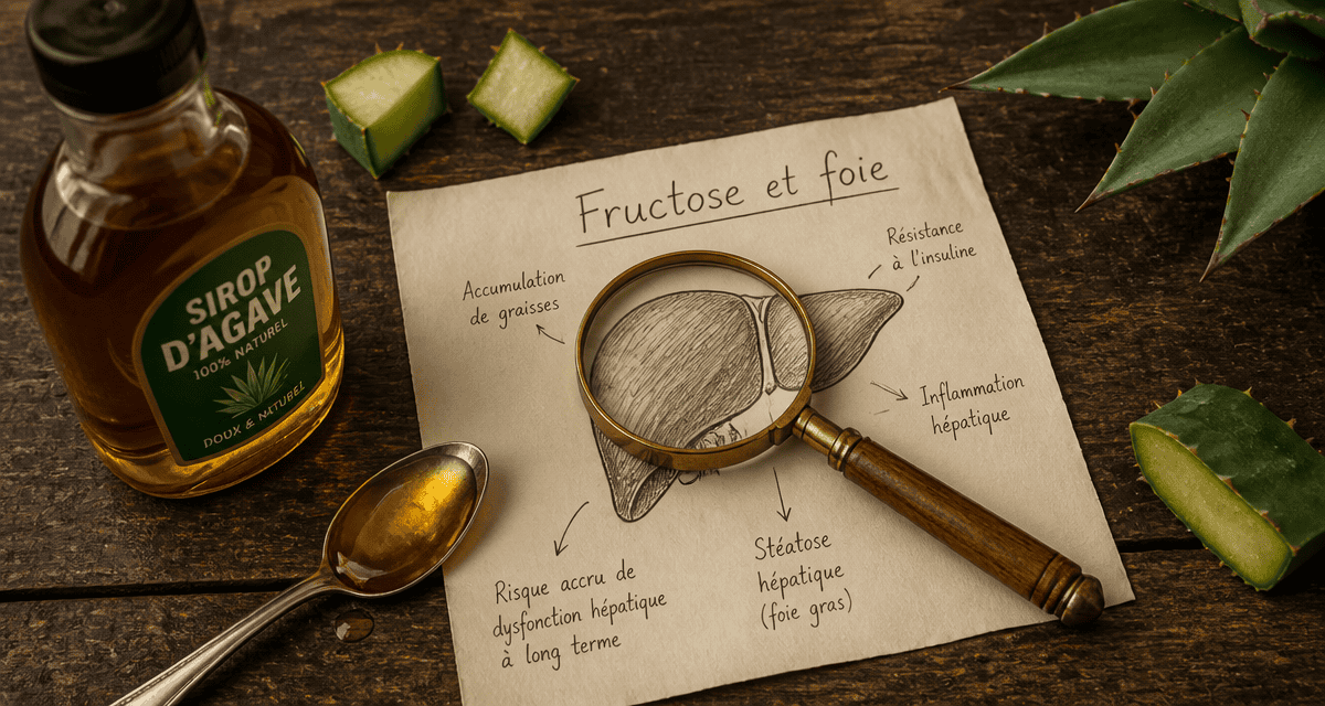 sirop d agave mauvais pour le foie