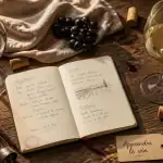 apprendre vin dégustation carnet table