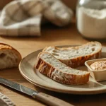 Combien de pain par jour : pain au levain et tartinade légère
