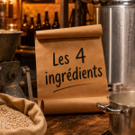 Comment est fait la bière : malt concassé et brassage en cuisine artisanale