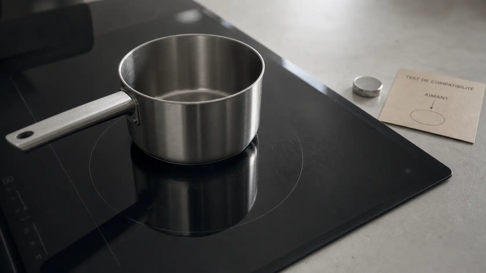 Fonctionnement plaque induction : casserole compatible sur plaque