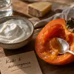 j ai manger un kaki astringent que faire : kaki ferme, yaourt, conseils
