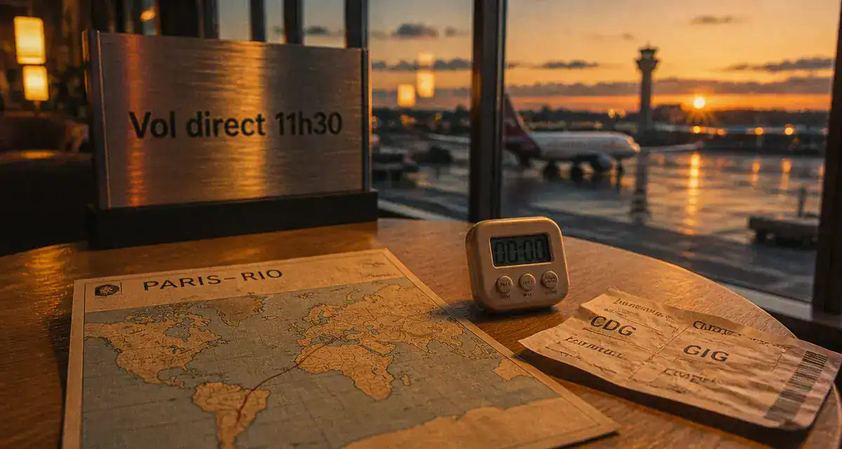 Paris Rio de Janeiro : temps de vol, billet et carte d’embarquement