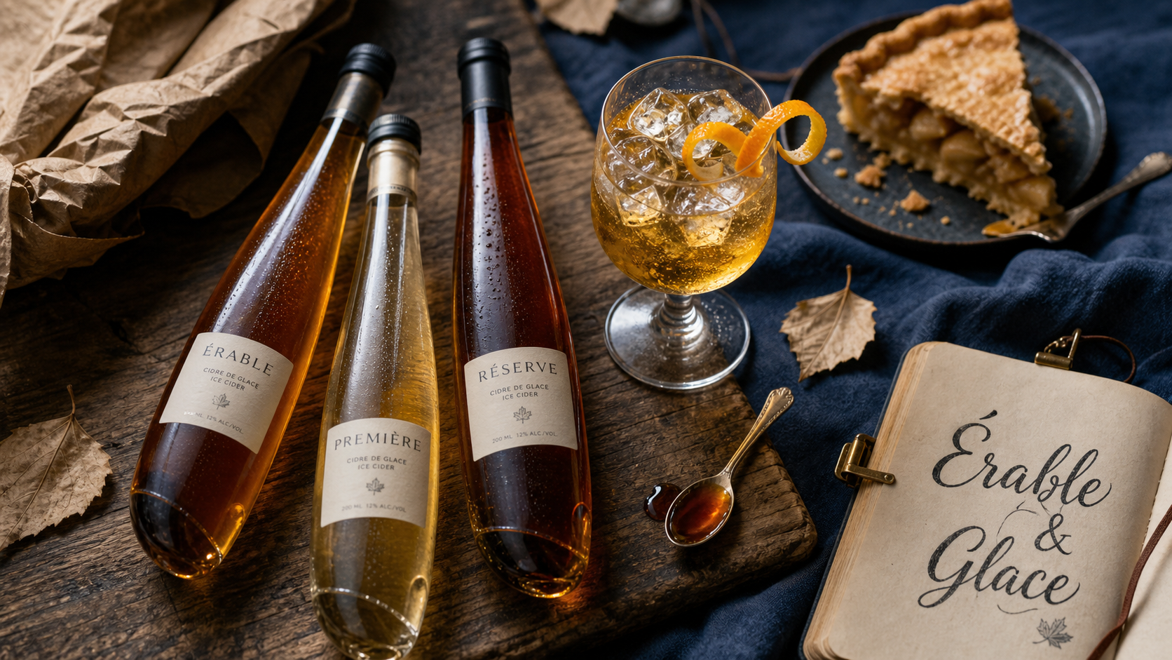 Alcool canadien : whisky, cidre de glace et sirop d’érable