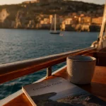 Croisiere corse : bateau intimiste et littoral corse au golden hour
