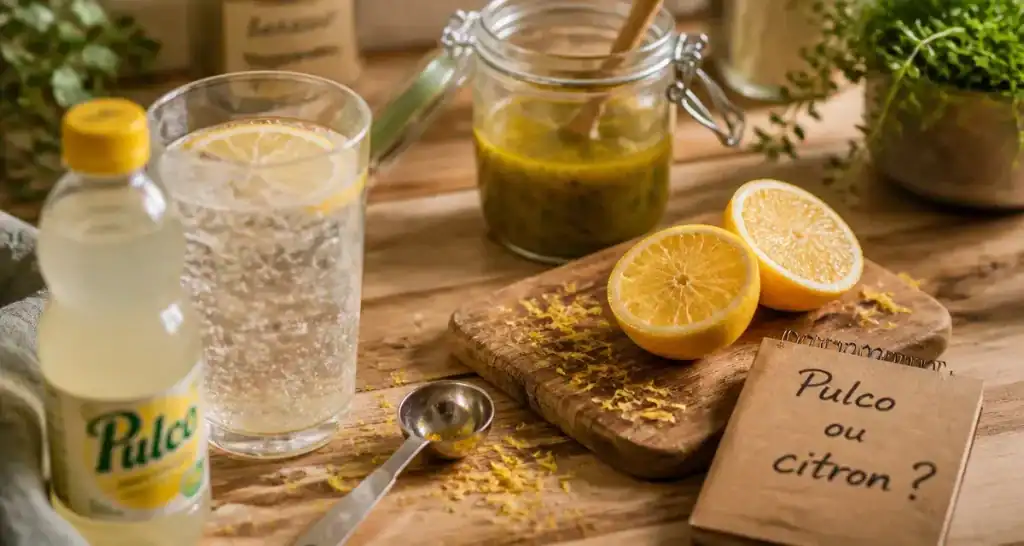 Le pulco peut il remplacer le citron : pulco, citron frais et zeste