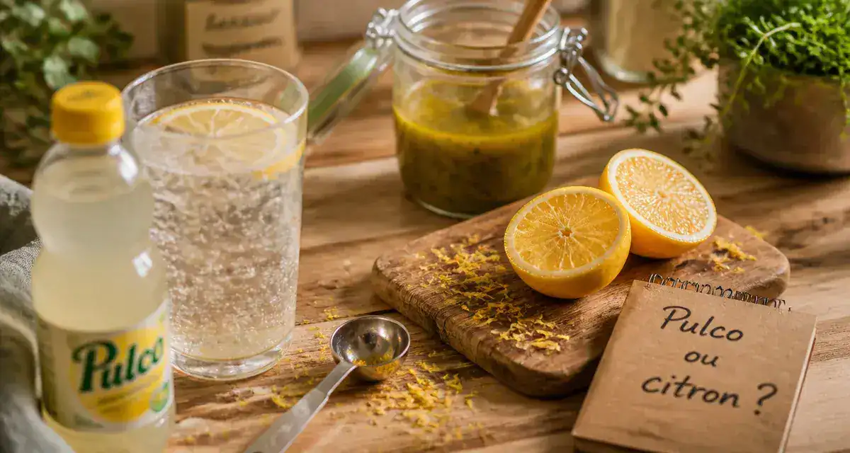 Le pulco peut il remplacer le citron : pulco, citron frais et zeste