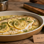 Recette sole four : sole au beurre citron, cuisson sans dessécher