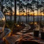 Week end en Aquitaine insolite : bulle transparente dans les pins