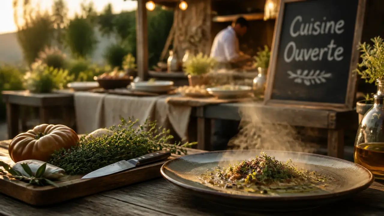 Cuisine ouverte recettes régionales : Mory Sacko méthode produit-assaisonnement-technique
