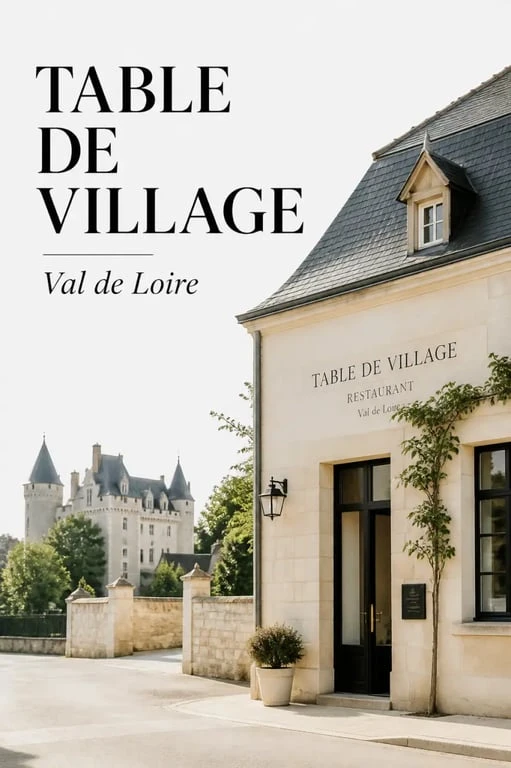 Avarum restaurant gastronomique Blois Fougères-sur-Bièvre : vue extérieure élégante de l’établissement près du château