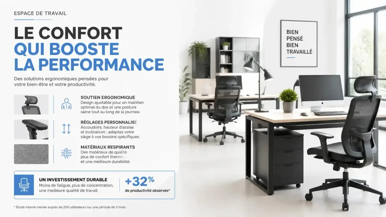 Aménagement de bureaux avec mobilier design MB2