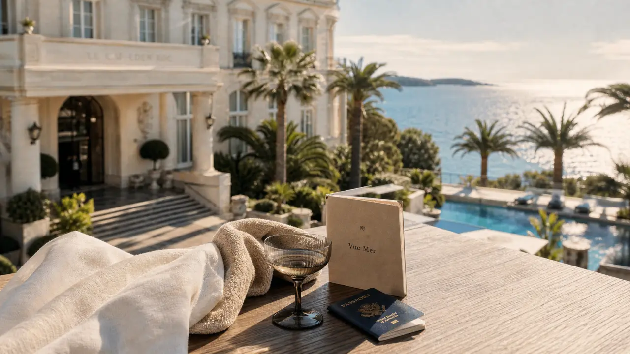 Hôtel de luxe côte d'azur : vue mer, plage privée ou palace