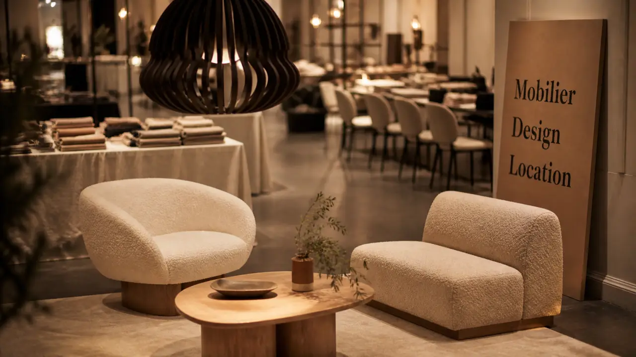 Location mobilier design pour événement : fauteuil design et lounge premium