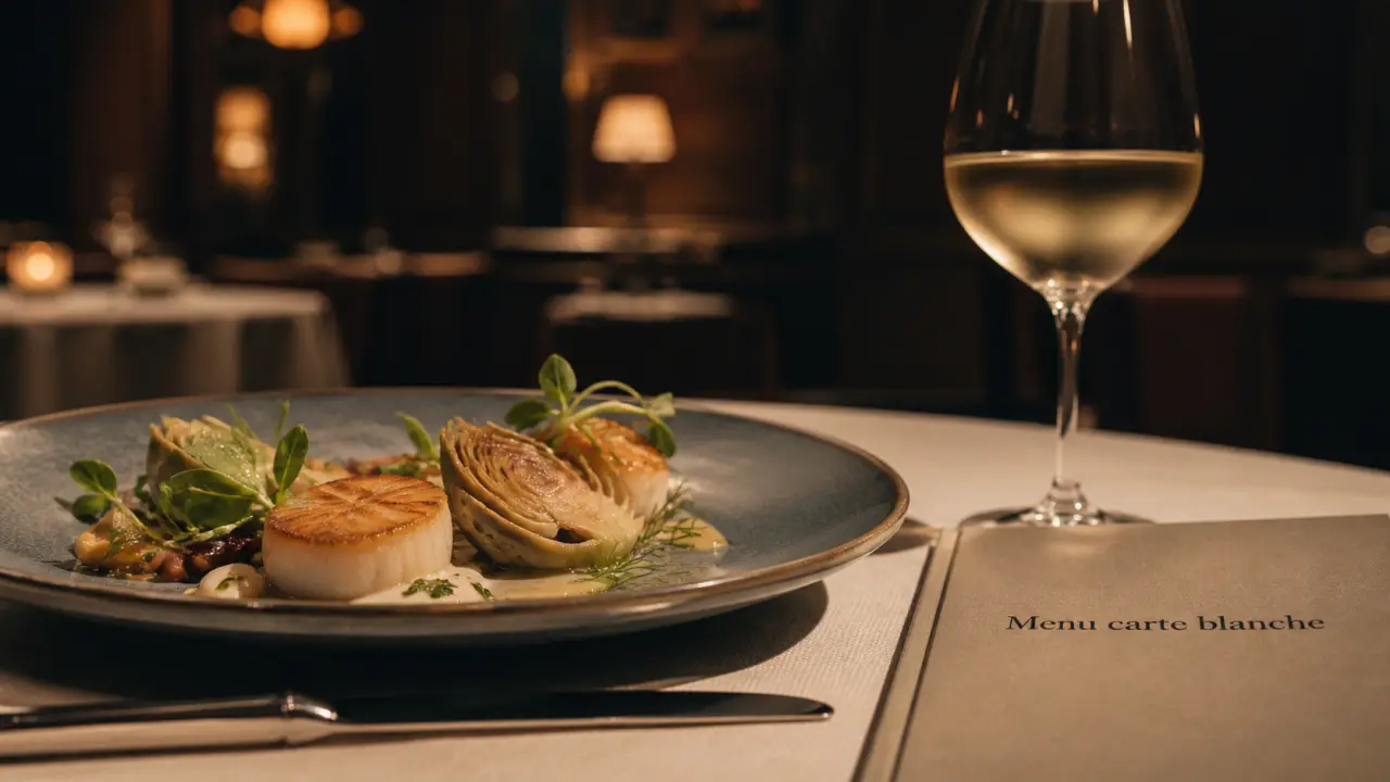 Maison Nacre, restaurant gastronomique à Arès : menu carte blanche, terre et mer