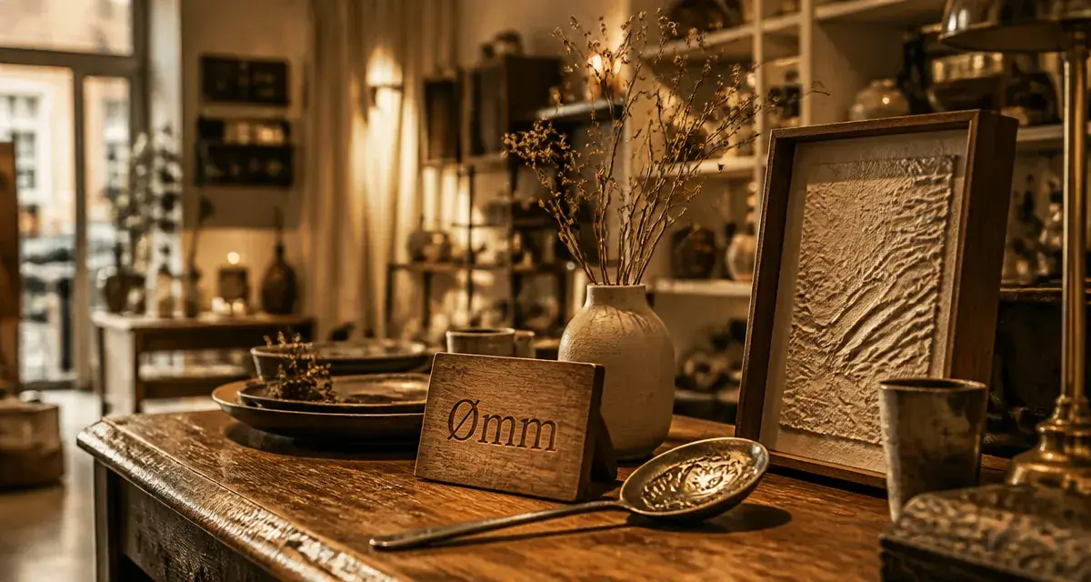 Ømm concept store & décoration intérieure bordeaux : boutique déco avec objets uniques