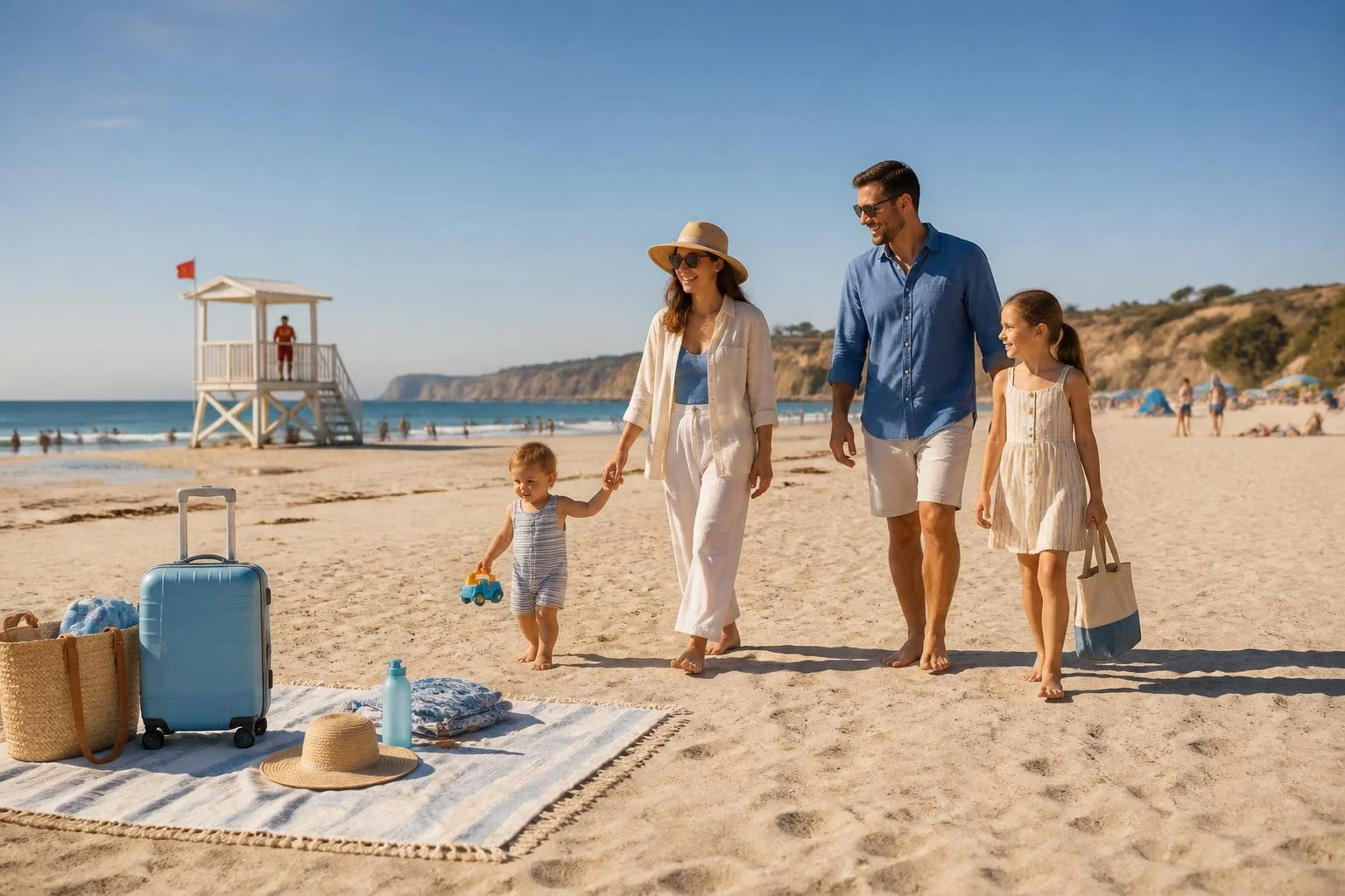 Vacances en bord de mer en famille : repères essentiels