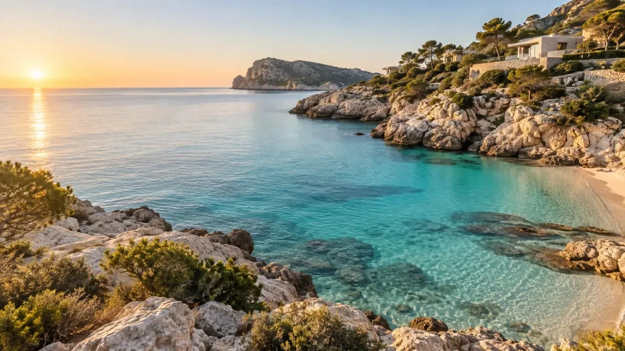 Voyage luxe Baléares sur une côte méditerranéenne aux eaux turquoise