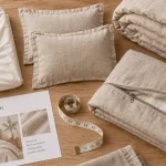 blancheporte linge de maison : parure coton lin percale