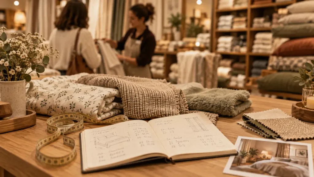 Bouchara Lyon : linge de maison et décoration en magasin