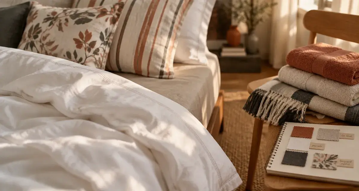 francoise saget linge de maison : percale blanche, serviettes éponge et plaid en coton