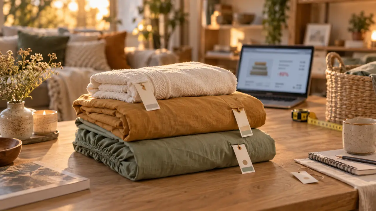 Linge de maison soldes : linge de lit et serviettes en promo