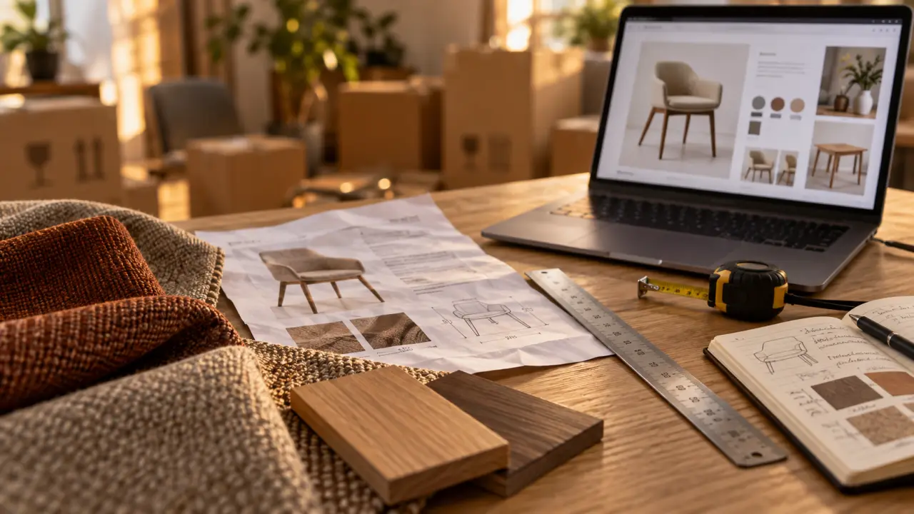 Mon mobilier design : vérifier vendeur, meuble et commande